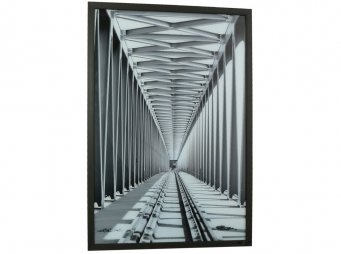 AK.TBL0183 CAM BASKI TABLO 70*100 CM